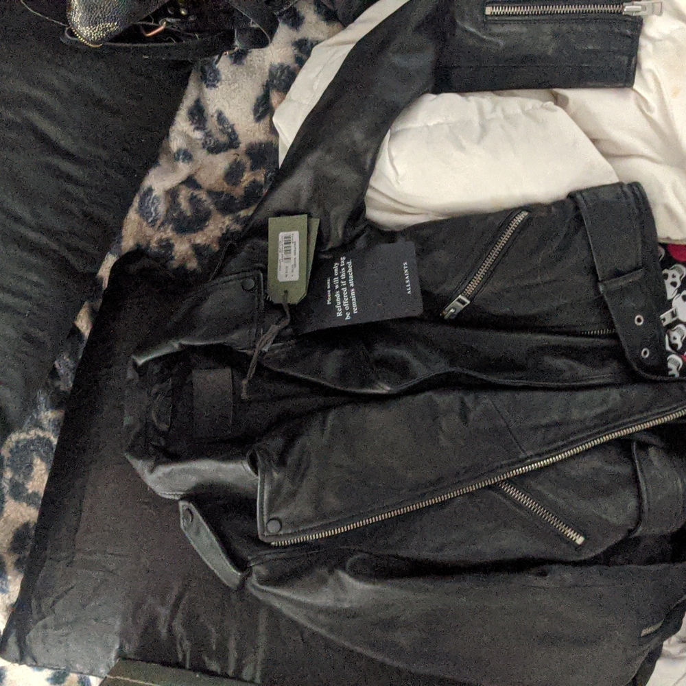 Balfern leather biker jacket - Picture 8 of 11